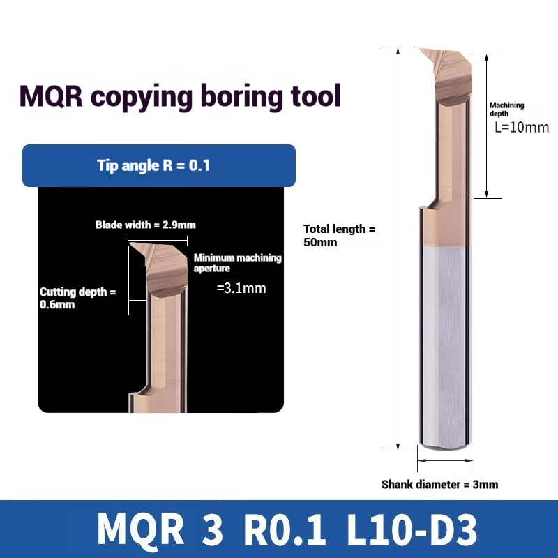 1126-MQR Small Bore Boring Tools CNC Bore Slotting Tools Turning Tools Tungsten Carbide Alloy Shock Resistant Boring Tools Micro Small Bore Boring Tools Shandong Denso Pricision Tools Co.,Ltd.